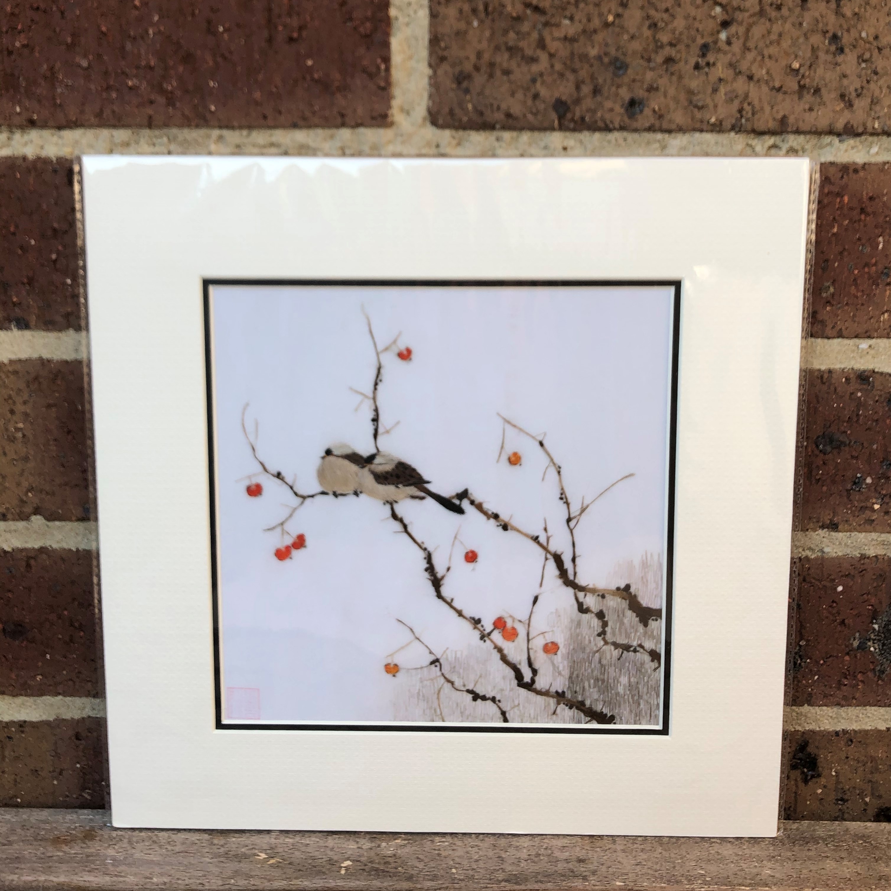 31180 Two birds with cherry blossom - Image 4