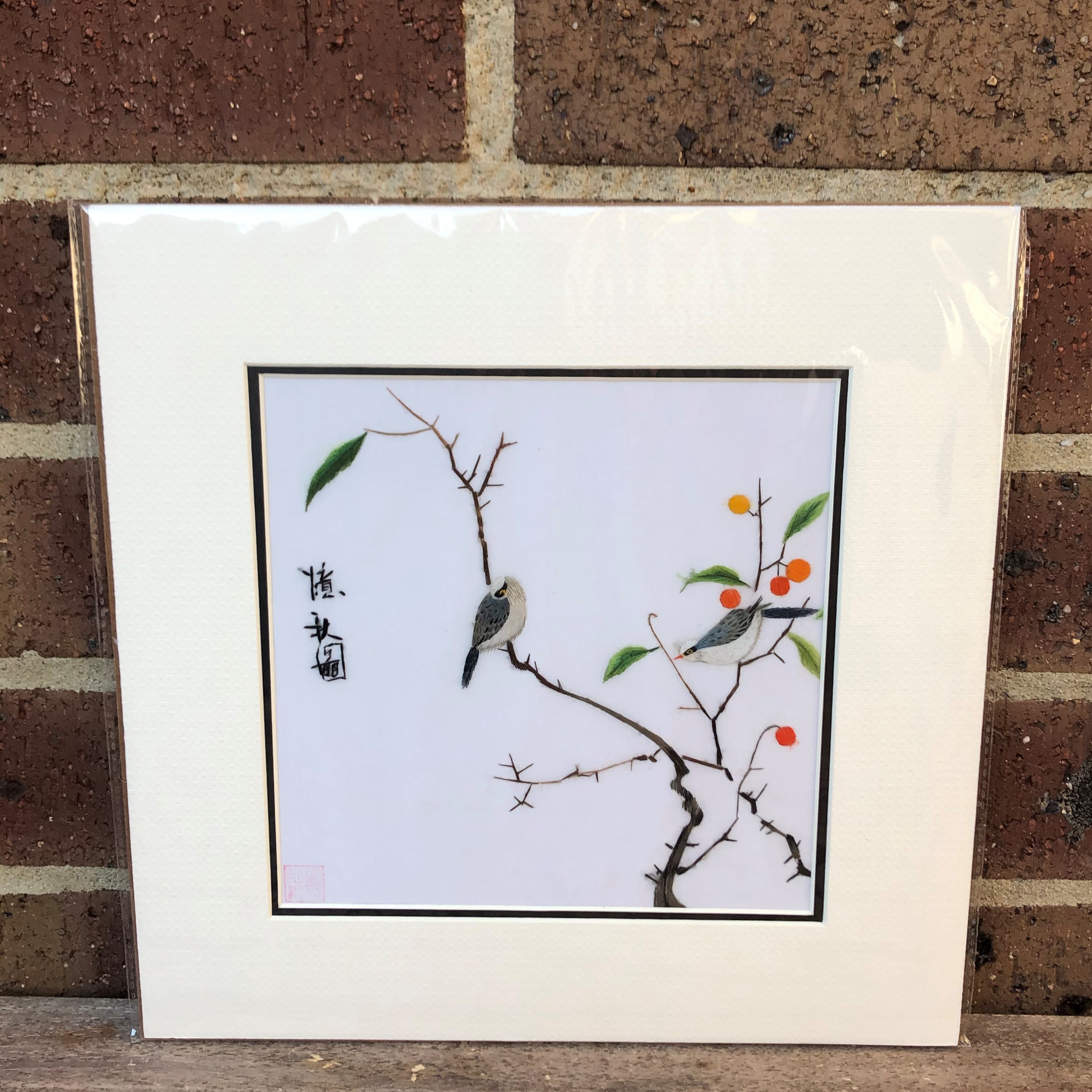 31181 Two birds with cherry blossom - Image 4