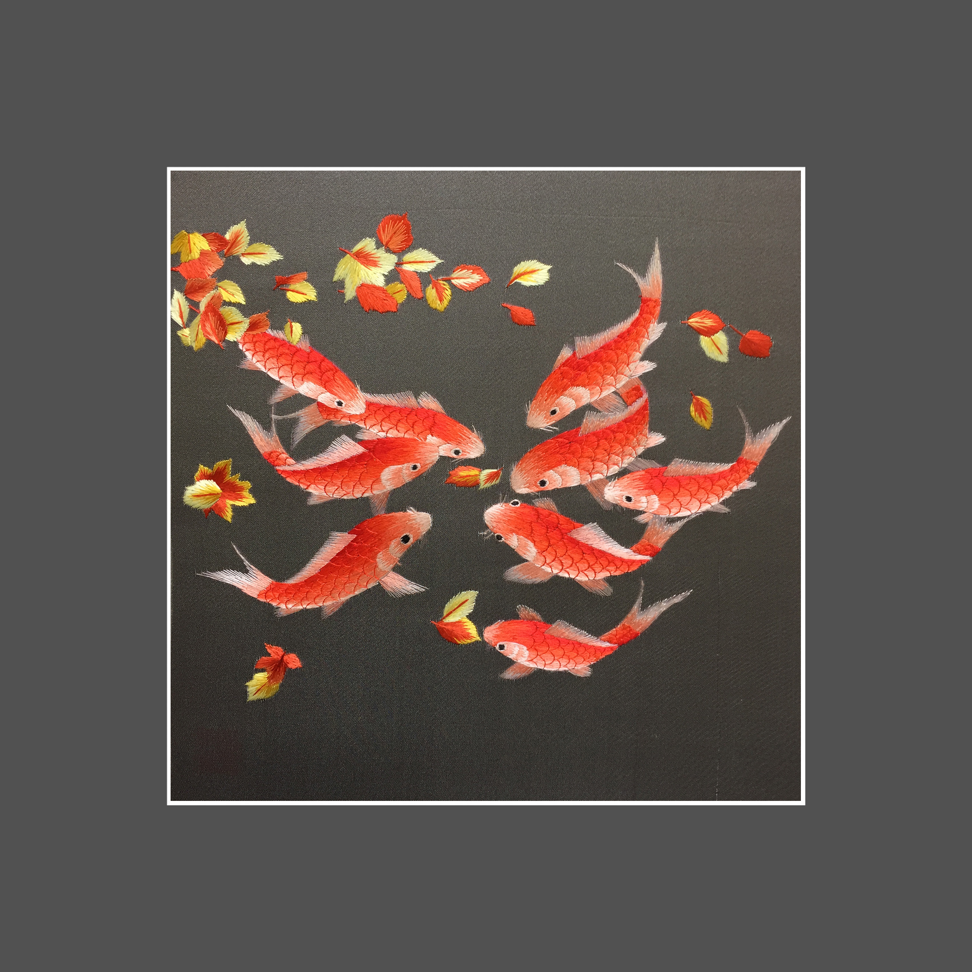 32041 Nine lucky koi fish - Image 3