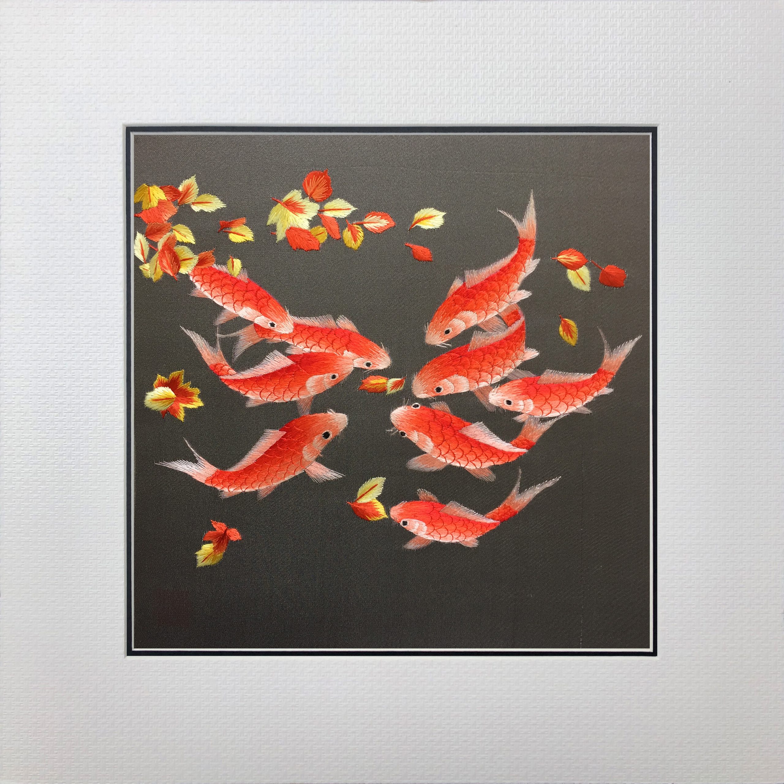 32041 Nine lucky koi fish - Image 2