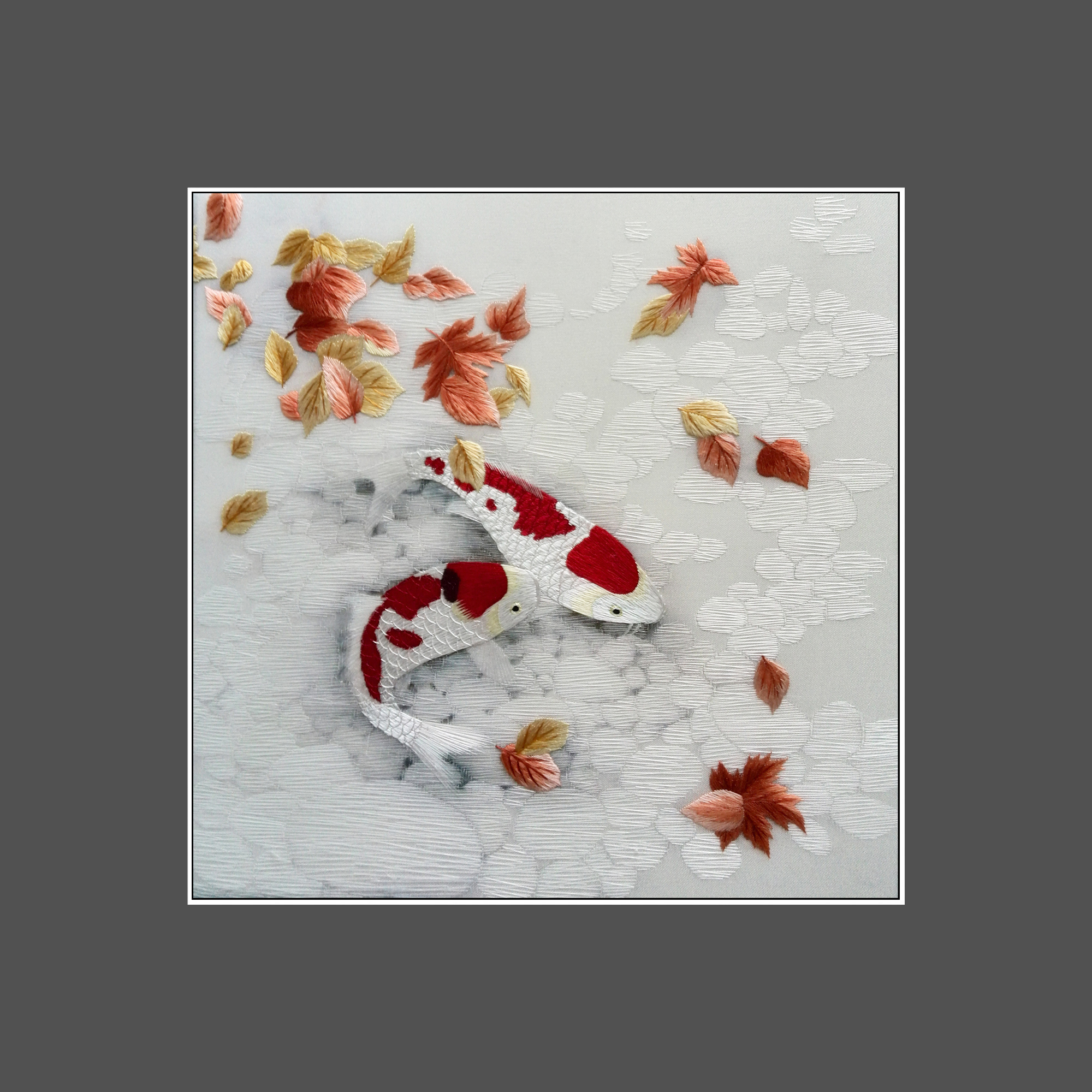 32047 Two lucky koi fish - Image 3