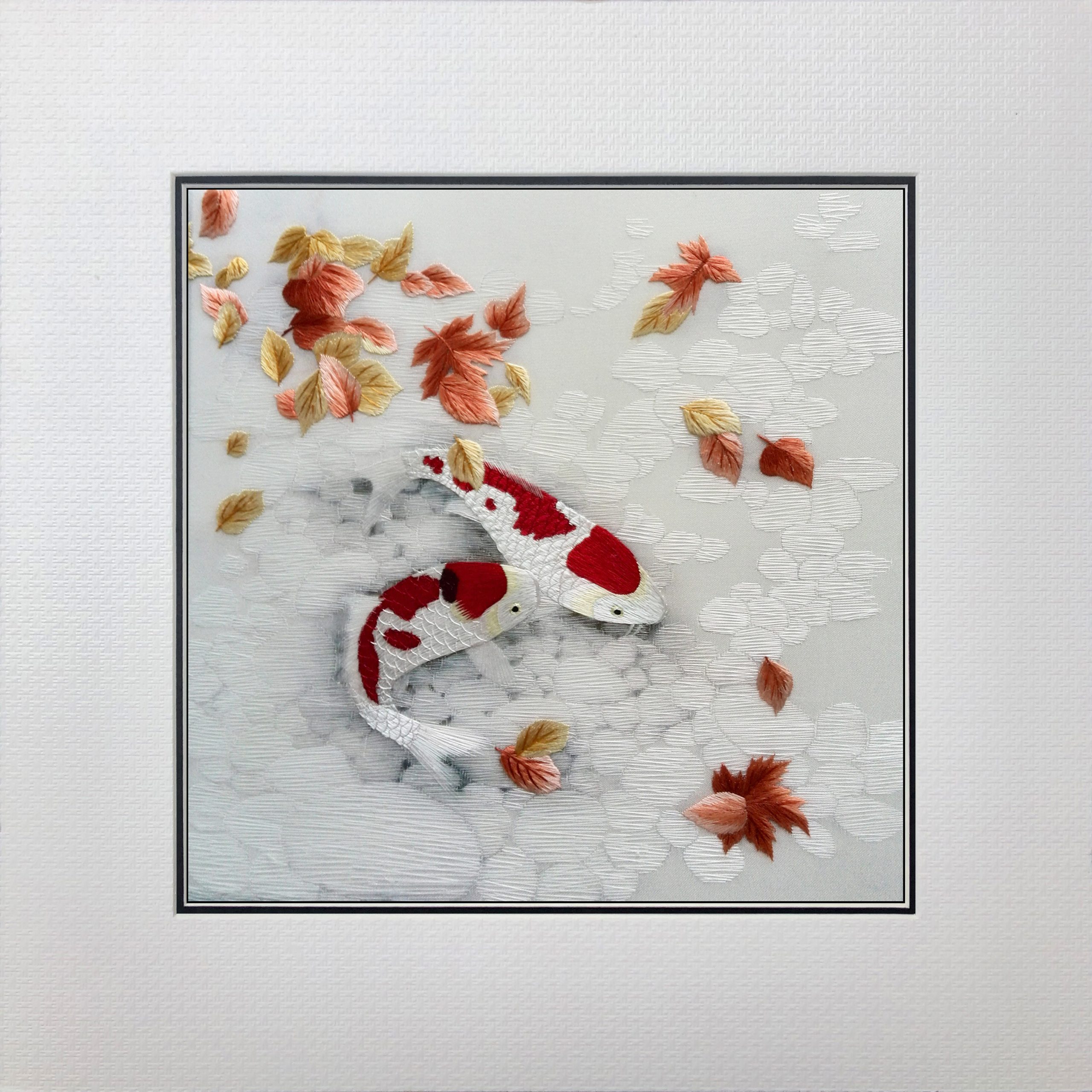 32047 Two lucky koi fish - Image 2