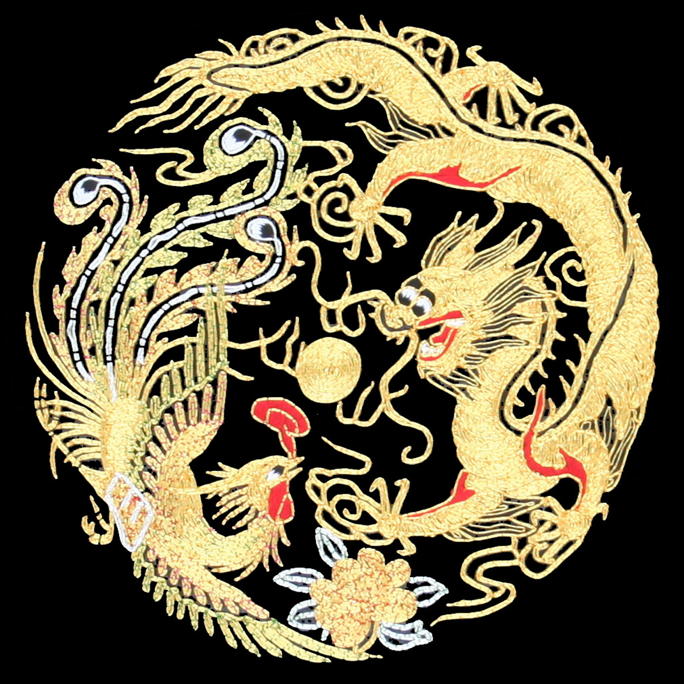 34013 Dragon and phoenix