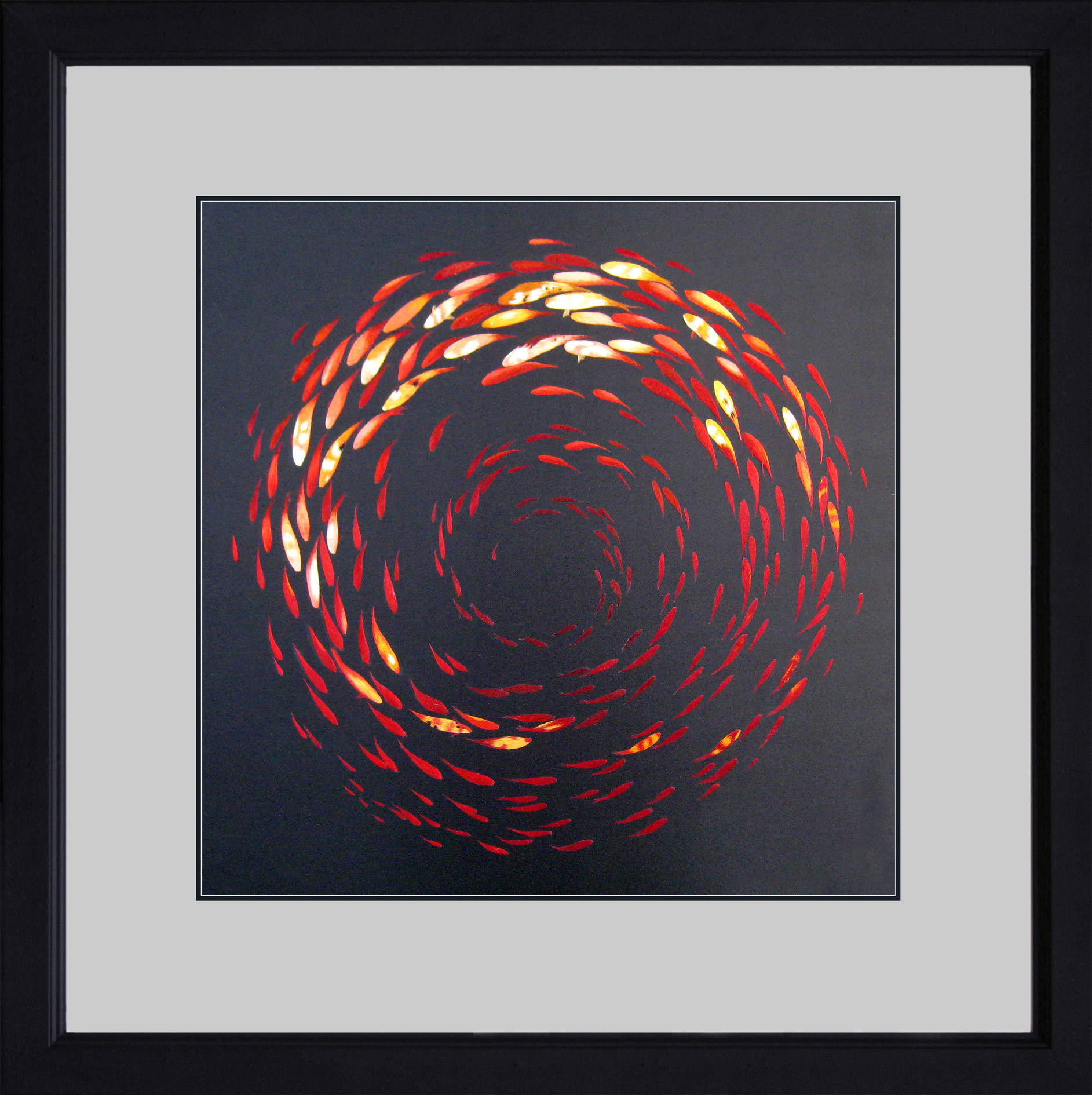 72003 999 Circle Koi Fish Abstract - Image 3