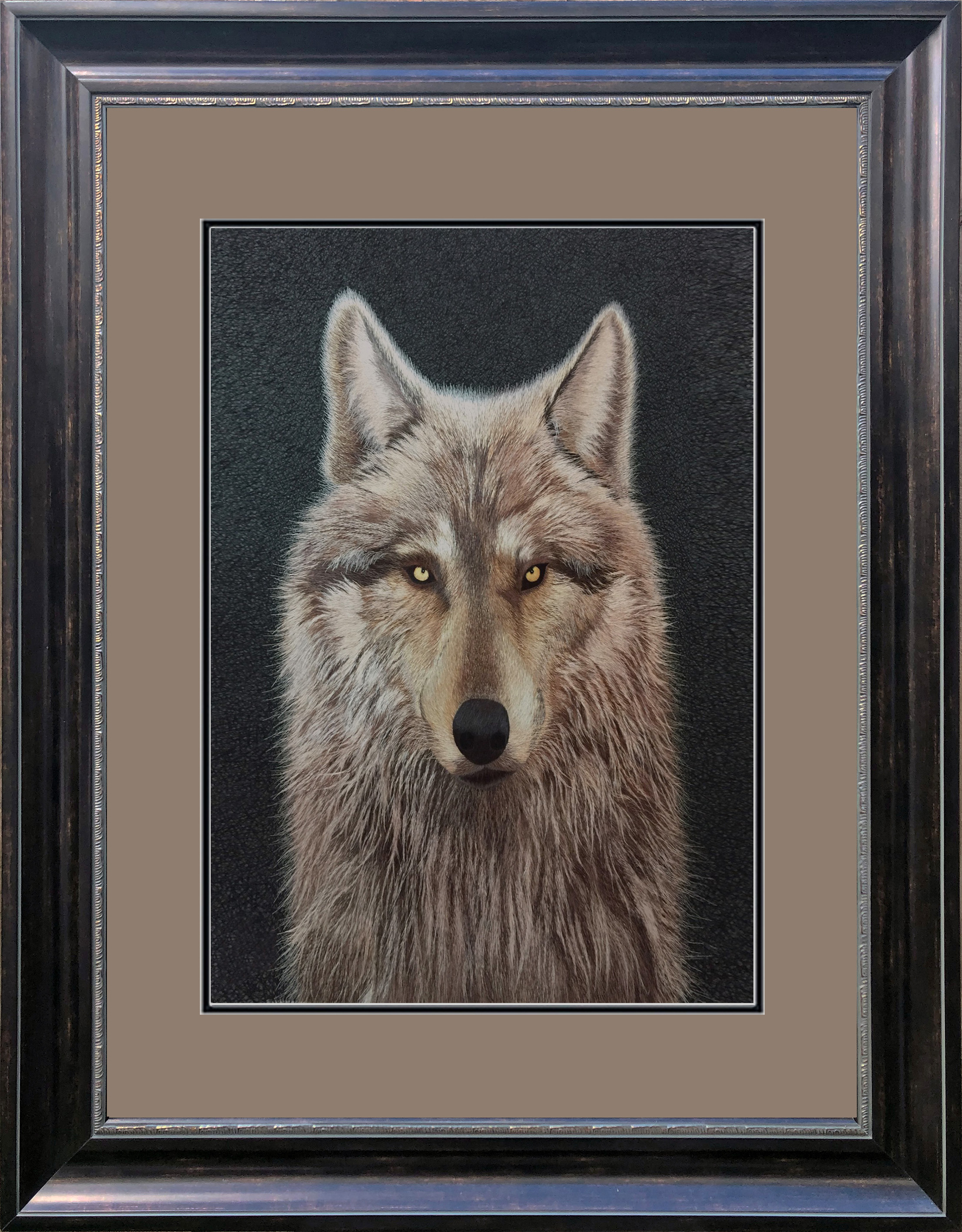 74126 Portrait of Wolf - Image 3