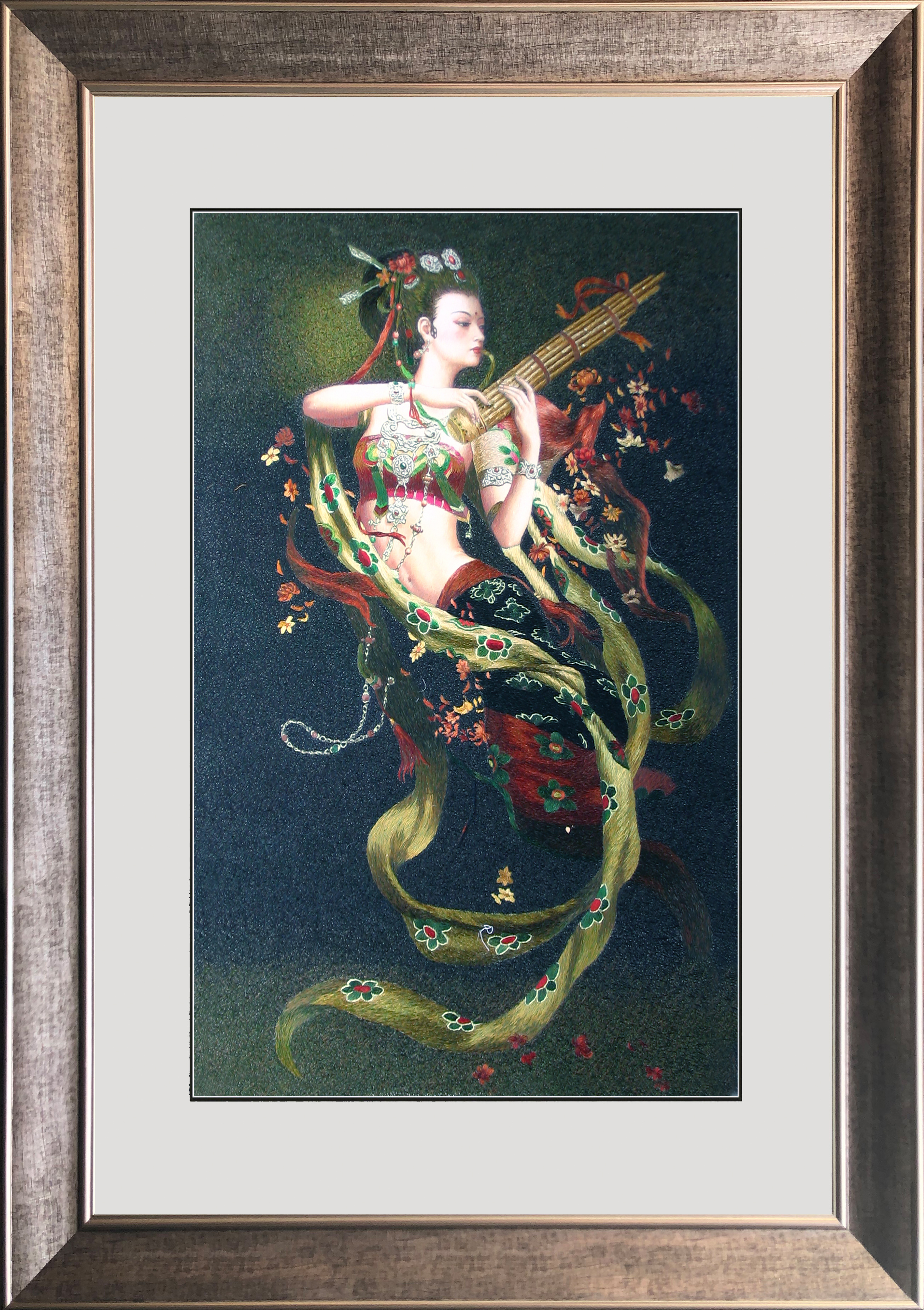 75015 Lady Peony Playing the Sheng - Image 3