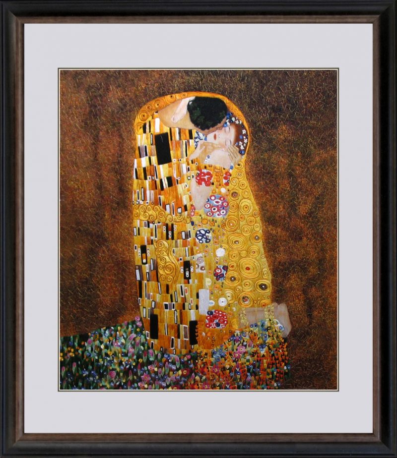 75016 60x70cm master brown frame