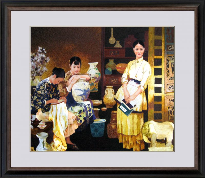 75028 60x70cm master brown frame