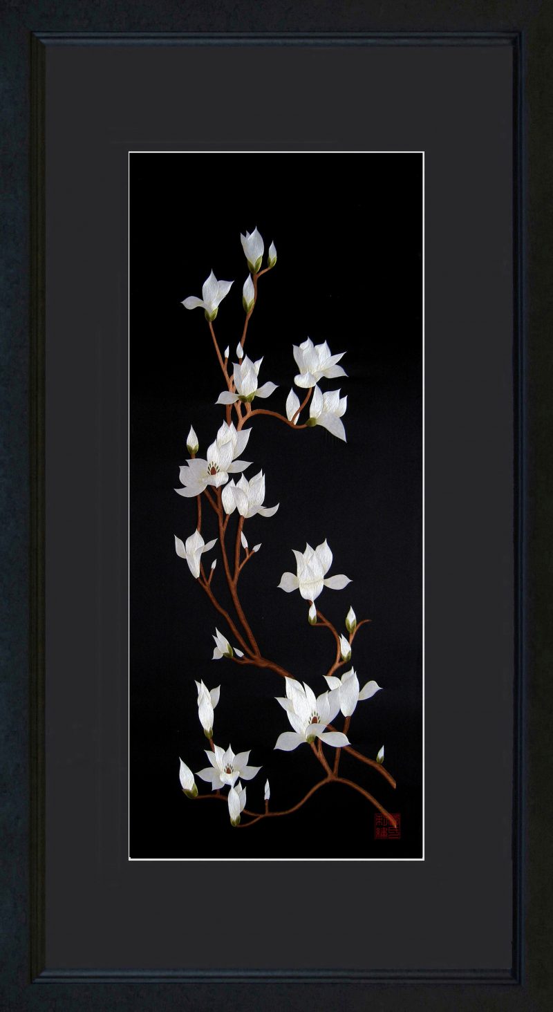 76068-black mat black frame