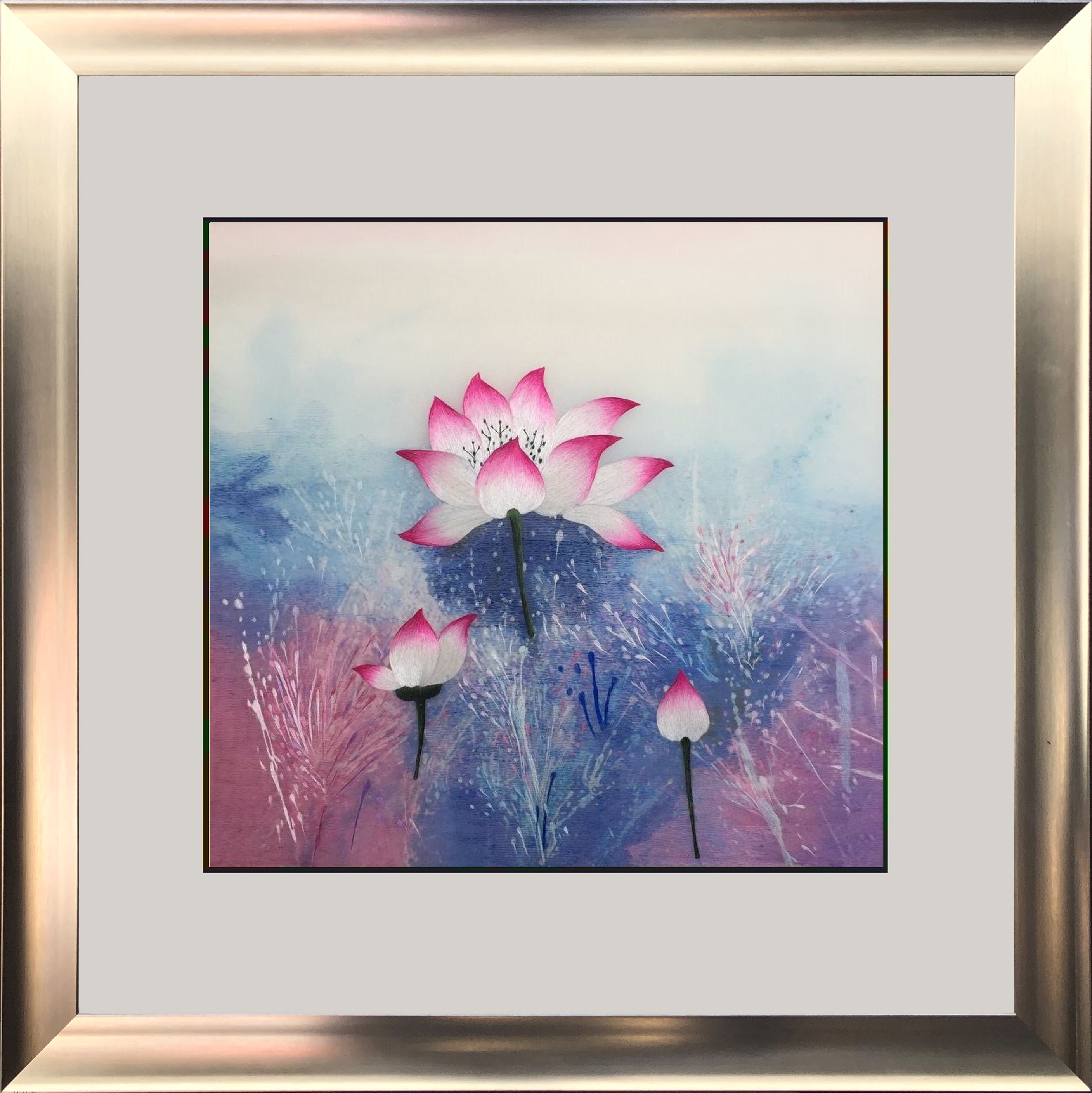 76421 Pink Lotus Abstract Group 2 - Image 3