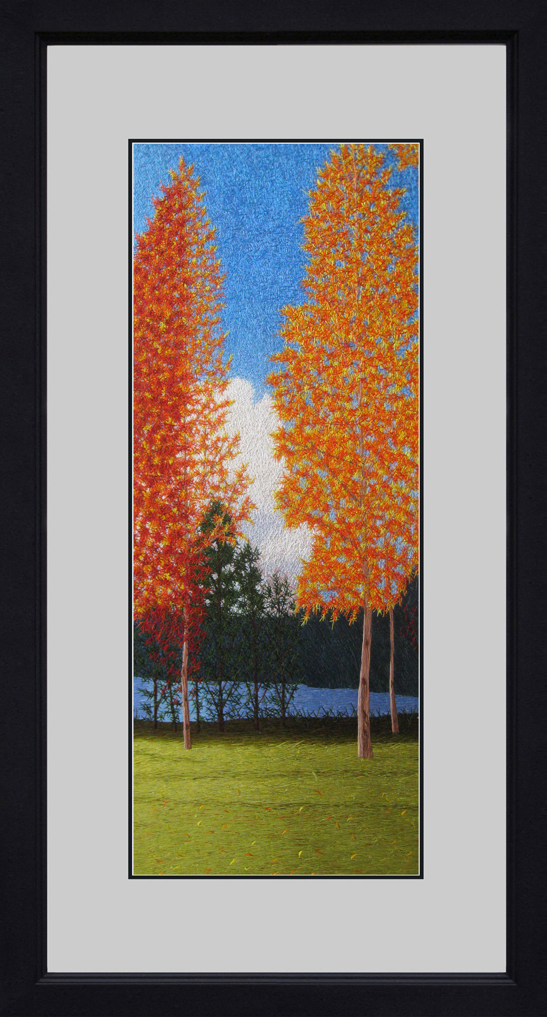 87266 Autumn Birch Forest - Image 2