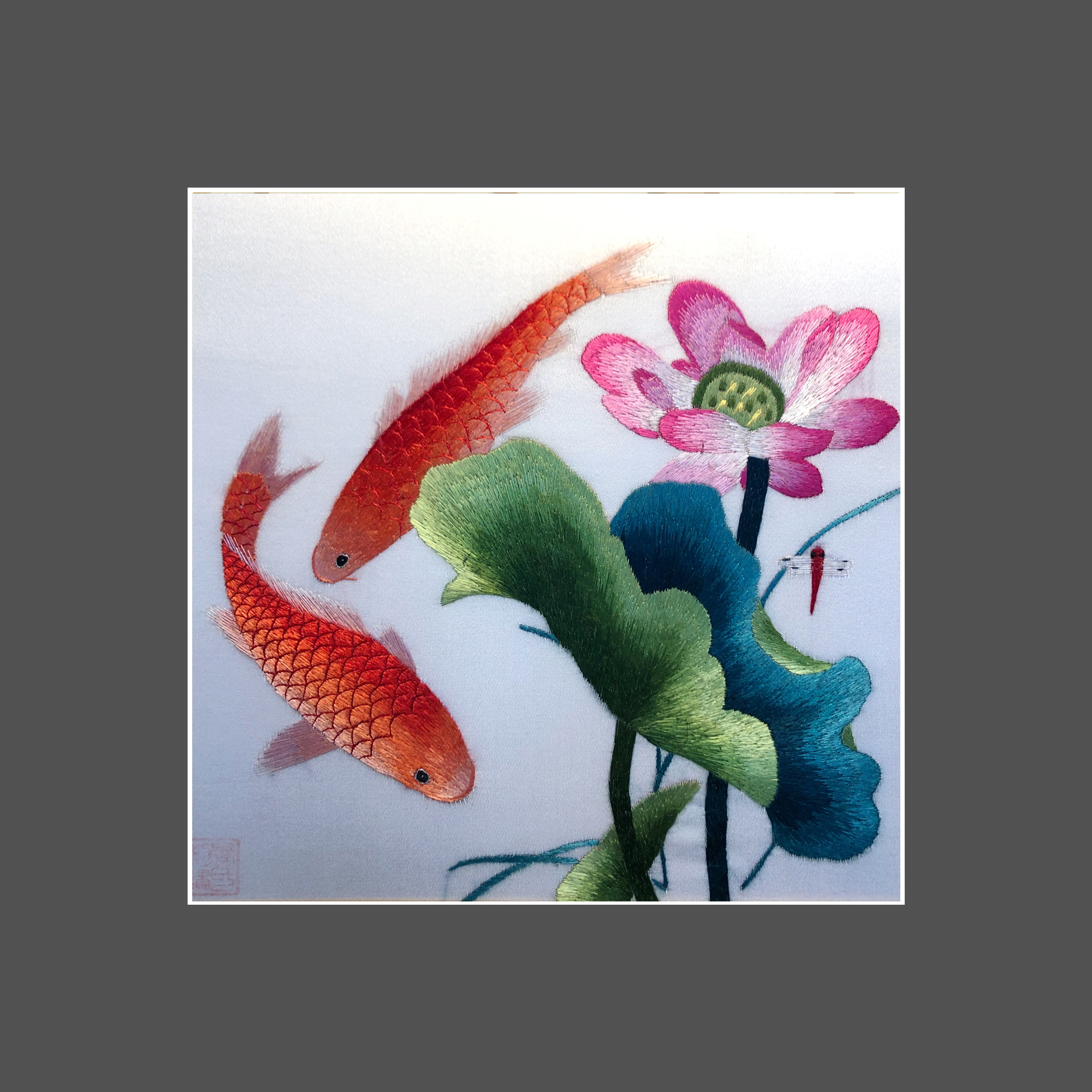 32010 TWO KOI FISH - Image 3
