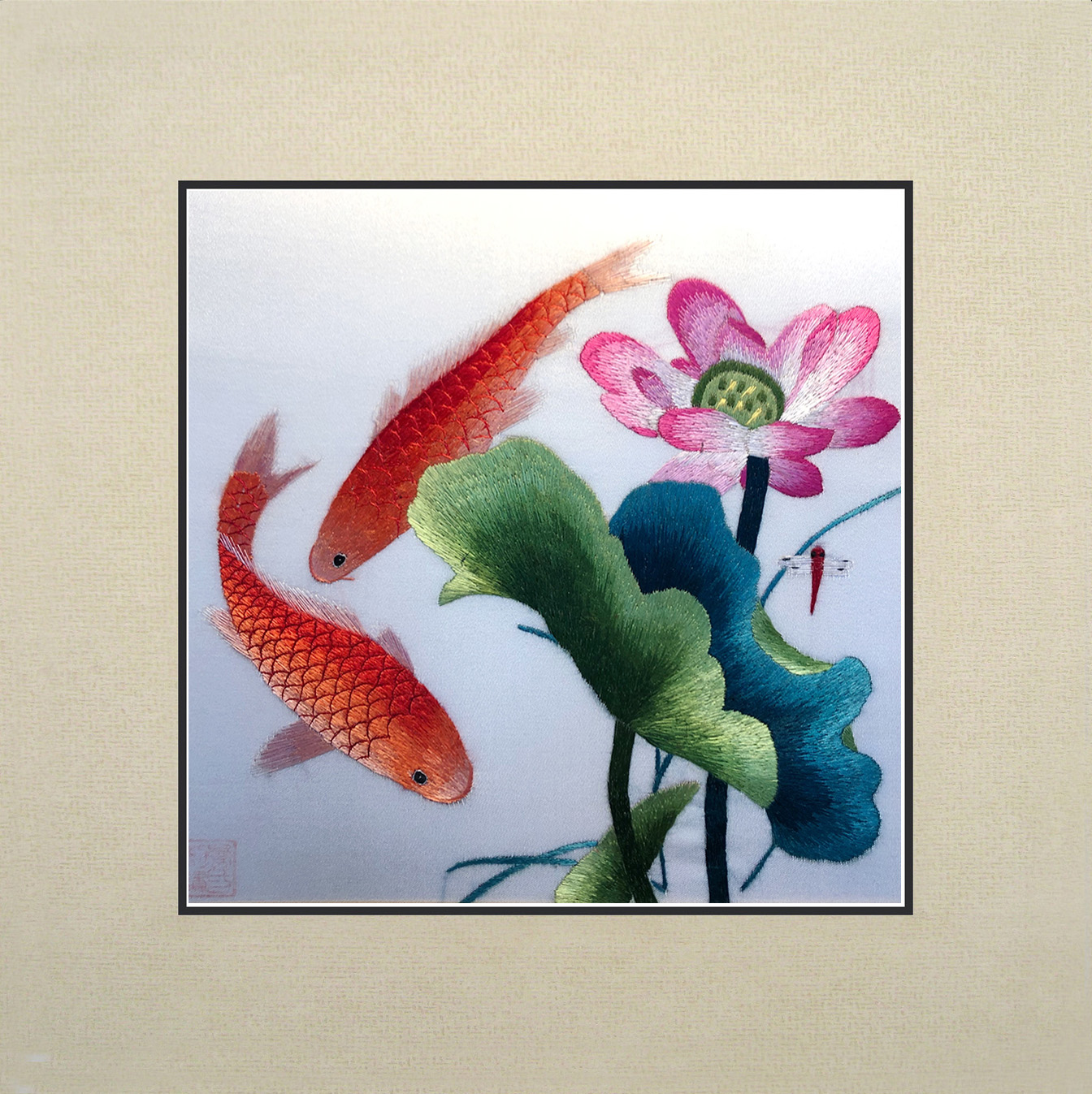 32010 TWO KOI FISH - Image 4
